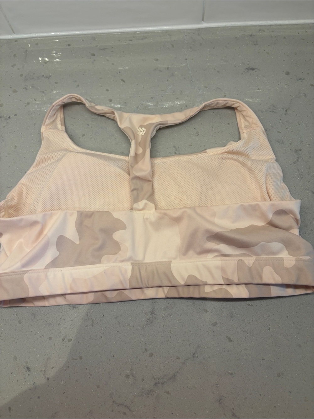 all in motion Beige Camo High-Waist Leggings and Matching Crop Top Set - Picture 11 of 12